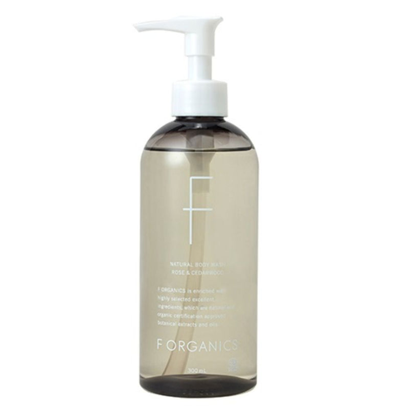 F ORGANICS ナチュラルボディウォッシュN ローズ&シダーウッド300mL