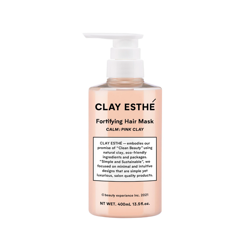 CLAY ESTHE クレイエステ フォーティファイングヘアマスク ピンククレイ 400ml