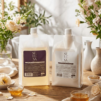 セルナシャンプー&トリートメント300ml/g ボトルセット – SALON CU EC