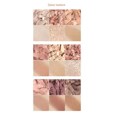 AMIOK アミオク ソフトクレイビーム アイパレット 12 ヌード&ムード