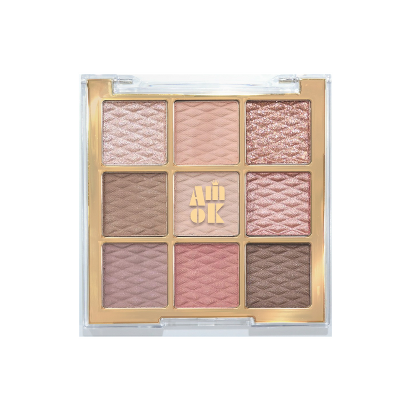 AMIOK アミオク ソフトクレイビーム アイパレット 09 ピンクラベンダー