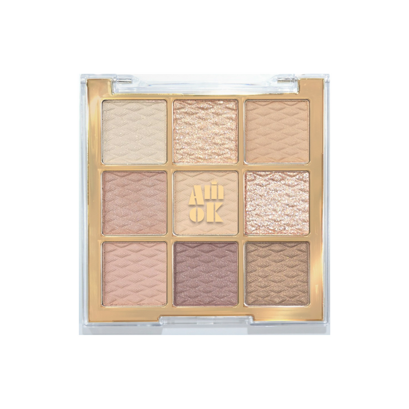 AMIOK アミオク ソフトクレイビーム アイパレット 12 ヌード&ムード