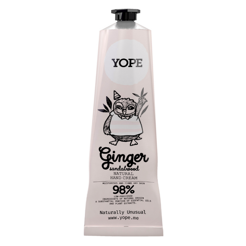 YOPE ハンドクリーム ジンジャー&サンダルウッド 100ml