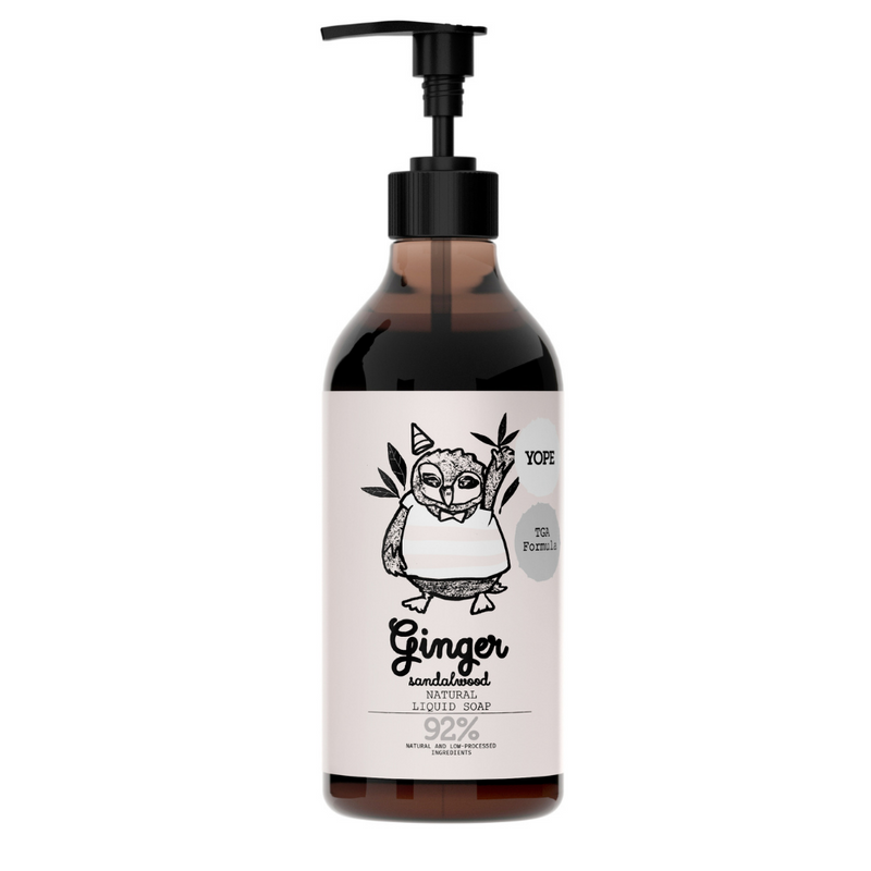 YOPE ハンドソープ TGA処方 ジンジャー&サンダルウッド 500ml