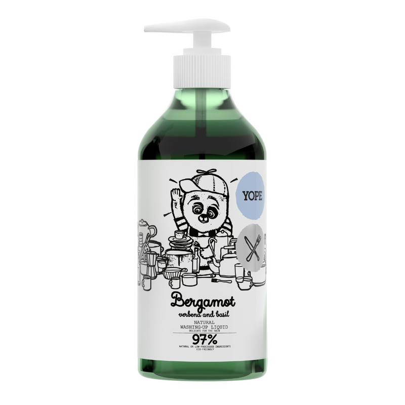 YOPE食器洗剤 ベルガモットバーベナ&バジル750ml