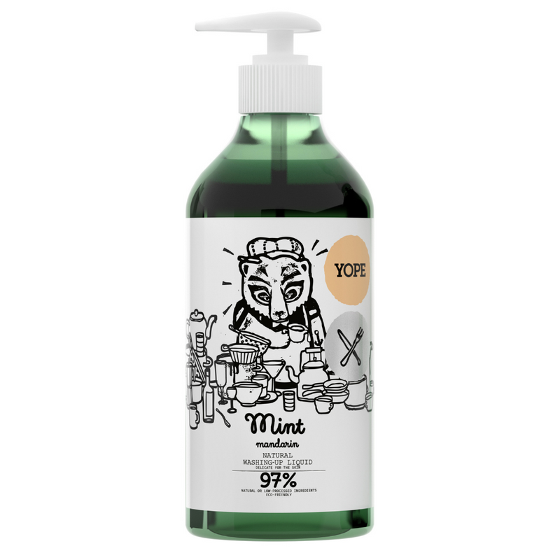 YOPE食器洗剤 ミント&マンダリン 750ml